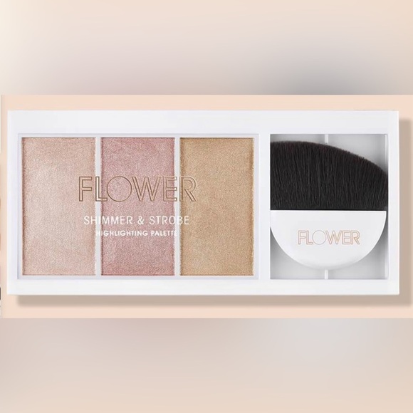 Flower Beauty Other - Flower Beauty Shimmer & Strobe Highlighting Palette in Soft Shimmery Shades NEW